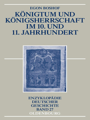 cover image of Königtum und Königsherrschaft im 10. und 11. Jahrhundert